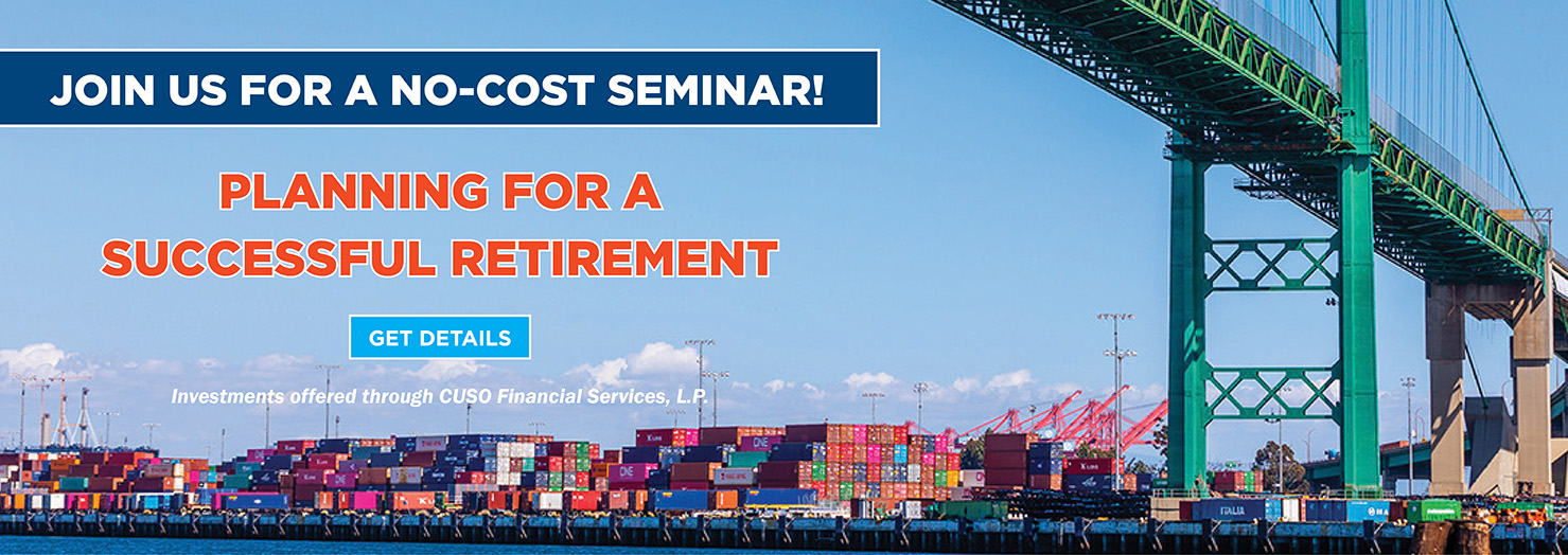 Join Us for a No-Cost Seminar: Planning for a Successful Retirement